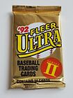 1992 FLEER ULTRA BASEBALL SERIES II SEALED PACK