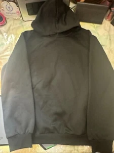 Shein Cartoon Kid's Black Hoodie Sweater Size 11-12 Y Polyester - Picture 1 of 3