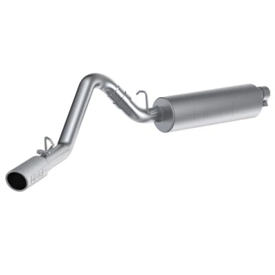 Escape trasero de gato de acero inoxidable MBRP S5512409 para Jeep Wrangler 1997-99 2,5 4,0 Foto 1 de 4