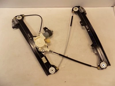 04-10 Conjunto regulador ventana puerta delantera derecha pasajero BMW 528i OEM Foto 1 de 4