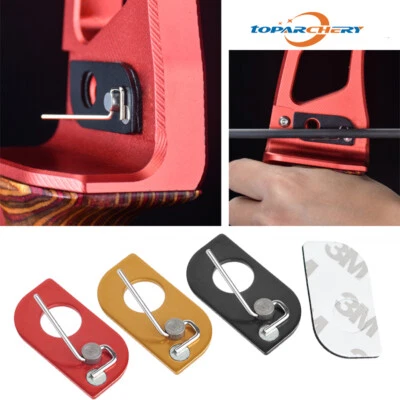 Archery Magnetic Arrow Rest Metal Recurve Bow Riser Right Hand Shooting Hunting - Image 1 of 4