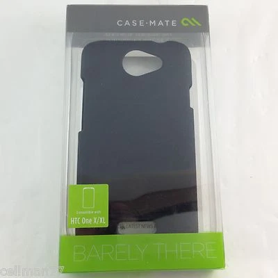 CaseMate Barely There Ultra Slim Black Case HTC One X/XL Brand New  - Image 1 of 4