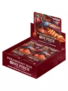 One Piece Card Game Paramount War (OP-02) Booster Box - English 1st Wave/Print - Picture 1 of 1