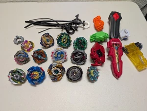 Beyblade Large Lot Metal Fusion Burst Bakuten Shoot TAKARA TOMY Spinning Top - Picture 1 of 3