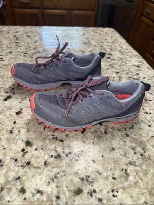 Adidas Zapatos Mujer 7 Kanadia Tr5 G97047 Prisma Azul Gris Rosa Tenis para Correr Foto 1 de 4