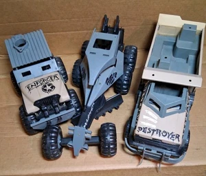1986 TONKA STEEL MONSTERS ENFORCER DESTROYER AND MASHER - Picture 1 of 16