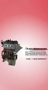 Fully Reconditioned Ford Fiesta 1.0 Bare Engine SUPPLY&FIT service 12-19 in EXC! - Picture 1 of 2