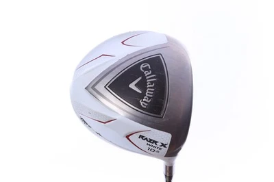 Driver Callaway RAZR X Blanco 10.5* Damas Flex Graffaloy ProLaunch Eje Bueno Foto 1 de 4