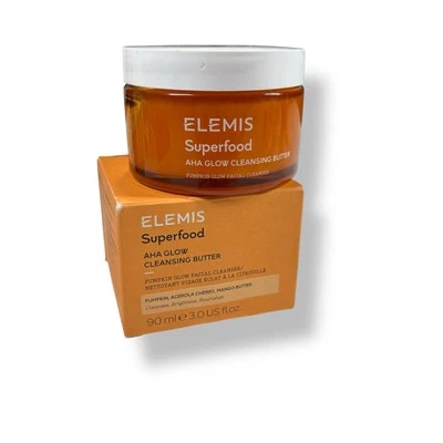Масло для очищения лица Elemis Superfood AHA Pumpkin Glow полный размер 3 унции НОВОЕ - Изображение 1 из 4