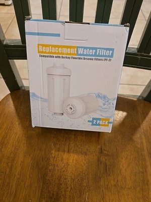 WATER FILTER Replacement Fits With Berkey Filter~Reduces Fluoride & Arsenic-2 Pk - Image 1 of 4
