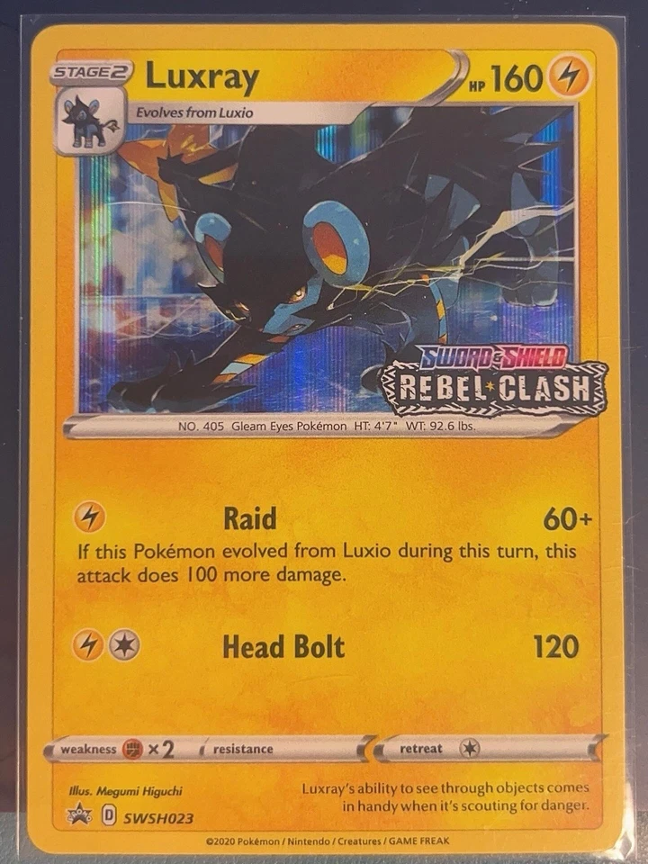 Luxray - (Prerelease) SWSH023 SWSH: Sword & Shield Promo Cards Holo - Image 1 of 1