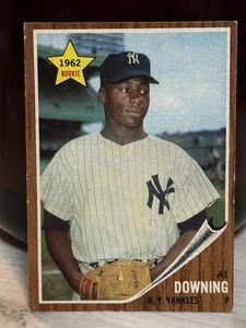 1962 Topps #219 Al Downing RC Rookie New York Yankees VG+ - Picture 1 of 2