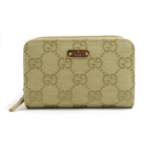 Authentisches GUCCI Schlüsseletui Kartenetui Halter hellkhaki GG... - Bild 1 von 11