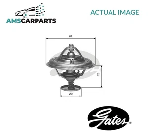 ENGINE COOLANT THERMOSTAT TH09180G1 GATES NEW OE REPLACEMENT - Picture 1 of 5