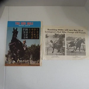 De Colección La Milla Roja 24 de Abril al 27 de Junio Programa Oficial y Formulario Fecha 30 de Mayo de 1981 - Imagen 1 de 16