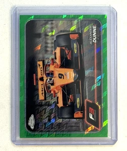 2024 Topps Chrome Formula 1 F1 #123 ALEXANDER DUNNE Green Logofractor /99 - Picture 1 of 2