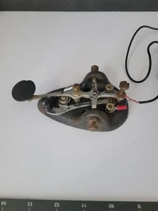 Vintage Telegraph Stream Key Telegraph Key Bug Ham Radio - Picture 1 of 8