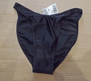 Speedo High Neck Zip Back Hydrasuit Bikini Size GB36" D40- Shiny Lycra Spandex - Picture 1 of 8