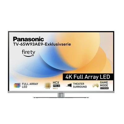 PANASONIC Fernseher 65 Zoll 4K Ultra HD Full-Array LED Smart TV TV-65W93AE9 - Bild 1 von 4