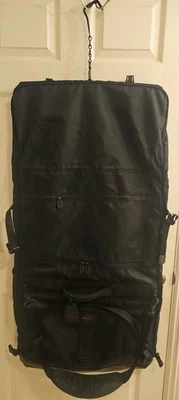 TUMI T-Tech Black Tri-Fold Ballistic Nylon Garment Bag 536C Luggage Suitcase - Image 1 of 4