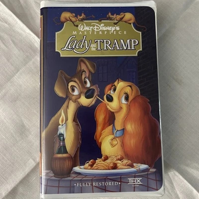 Walt Disney's Masterpiece Lady and the Tramp 1998 VHS Clamshell Edition - Image 1 of 4