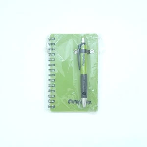 Fidelity Investments Promotional Ballpoint Pen & Notepad Green - New - Picture 1 of 4