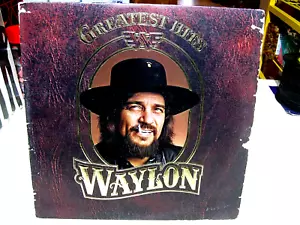 Waylon Jennings - Greatest Hits - 1979 RCA LP Embossed Cover VG Vinyl - Picture 1 of 4