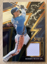 2023 Panini Select sparks jersey BOBBY WITT JR.! Kansas City Royals