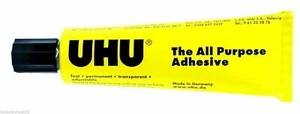 UHU All Purpose Adhesive Strong Clear Glue 60ml - Ideal For Resin Model Kits - Picture 1 of 1