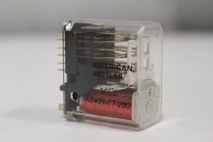 American Zettler AZ431-17-200 Miniature Socket Electromechanical Relay - Picture 1 of 8