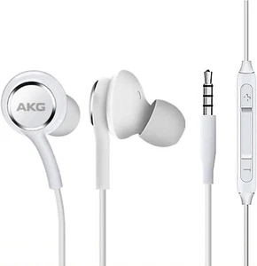 FABRICANTE DE EQUIPOS ORIGINALES Increíbles Auriculares Estéreo para Samsung Galaxy A31 Blanco - Sintonizado AKG - con Mi - Imagen 1 de 12