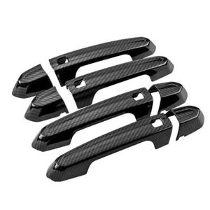 For Cadillac CT6 2016-2020 Carbon Fiber patternSide Door Handle Cover Trim 8pcs - Picture 1 of 8
