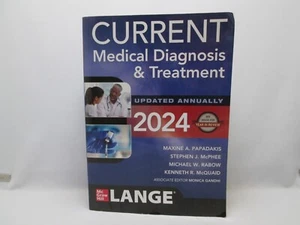 CURRENT Medical Diagnosis and Treatment 2024 Paperback - Picture 1 of 8