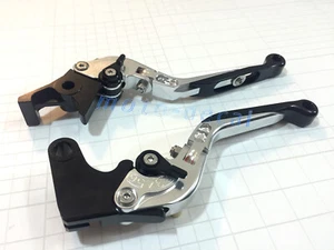 CNC Brake&Clutch Foldable Extendable Lever For 2014-20 California Custom/Touring - Picture 1 of 35
