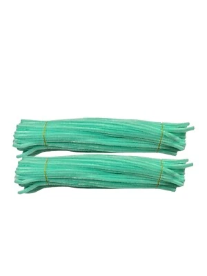 200Pcs Cyan Pipe Cleaners Craft Bulk Supplies 12inch x 6mm - Image 1 of 4
