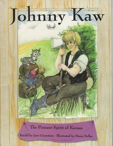 1997 JOHNNY KAW DER PIONIERGEIST VON KANSAS ~ Story Malbuch - Bild 1 von 6