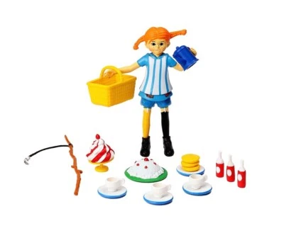 Micki 44.3837 Pippi Langstrumpf - Spielfigur Pippi Party Teezeit