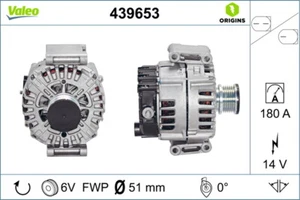VALEO 439653 Generator für MERCEDES-BENZ,MERCEDES-BENZ (FJDA) - Bild 1 von 4