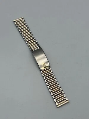 bulova 18mm vintage bracciale bracelet cinturino strap Foto 1 de 4