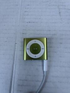 Apple iPod Shuffle 4th Generation Green (2 GB) Works Great