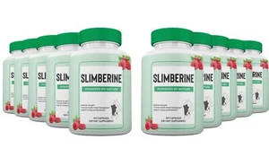 Slimberine Capsules, Slim berine Keto Supplement All Natural (10 Pack) - Picture 1 of 8