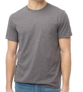 NWT Lot 2 J Crew Slim Washed Pocket Front T Shirts Size Large Heather Grays - Picture 1 of 13