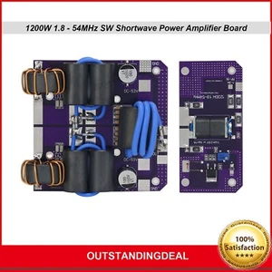 1200 W 1,8 - 54 MHz SW Kurzwellen-Endstufe Platine HF-Verstärker-Kit ot25 - Bild 1 von 9
