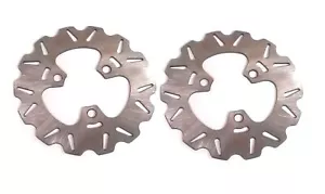 ATV Front Brake Rotors for Honda 45251-HN1-003, Tempered Steel - Picture 1 of 3