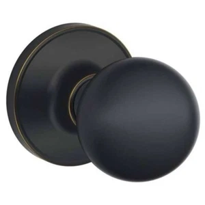 *NEW* SCHLAGE Dexter J10 CNA 716 Corona Hall and Closet Knob, Aged Bronze - Picture 1 of 4