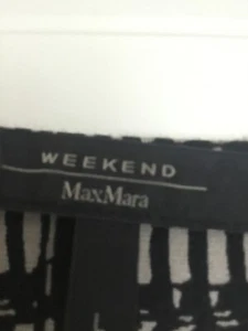 Max Mara ‘Weekend ‘Dress Size L in Black and Cream  £25 - Picture 1 of 3