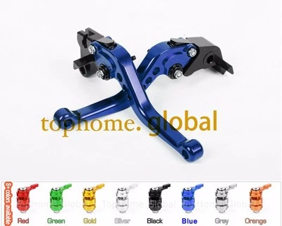 For Yamaha R3 R25 2014-2020 Short Clutch Brake Levers Blue CNC Adjustable 2018 - Image 1 of 4