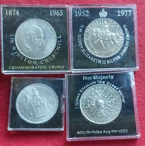 More details for royal crown coin in display case choose coronation 1953, 1965, 1977 or 1980