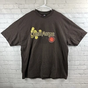 Captain Morgan Hemd Braun 2XL XXL Original Spiced Rum Likör - Bild 1 von 8