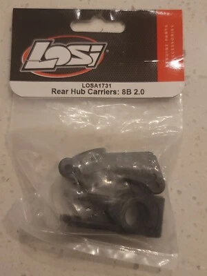 Losi LOSA1731 Rear Hub Carriers 8ight 2.0 8ight-T 2.0 8ight 3.0 8ight E 4wd - Image 1 of 2